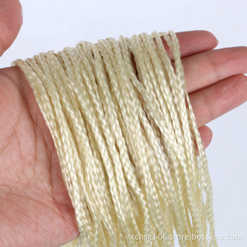 Zizi Braids Crochet Box Braids Colored Synthetic Braiding Hair